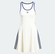 Adidas Jersey Tank Dress offwhite blau IR768 Gr.XS/34