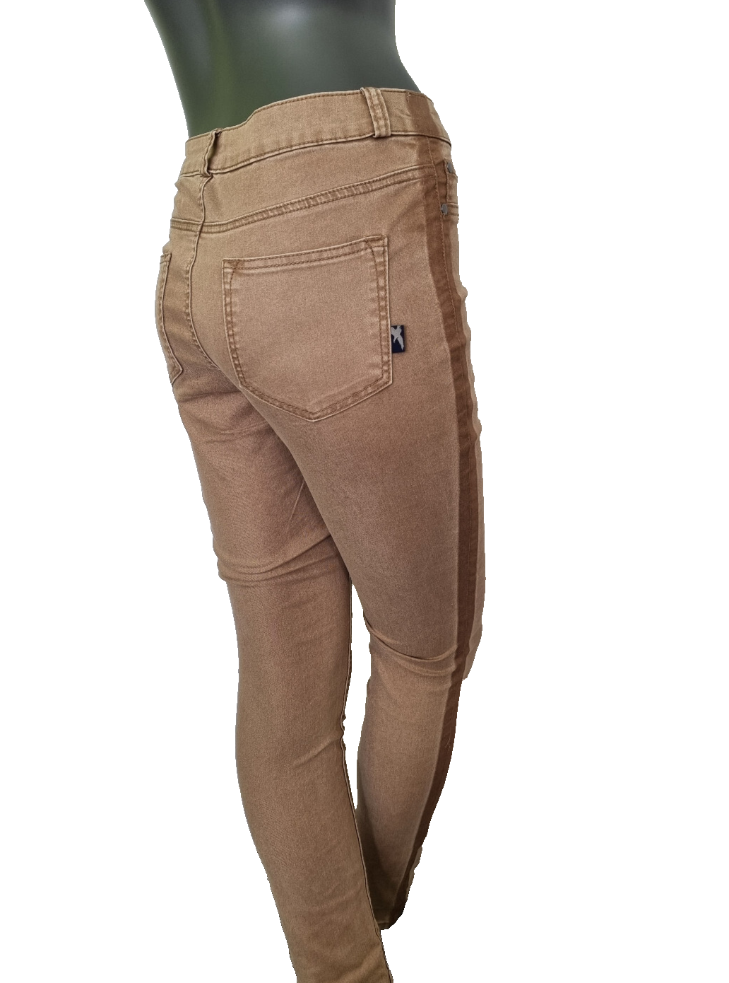 Arizona Skinny-fit-Jeans Ultra Stretch High Waist mit SeitenStreifen Gr.38