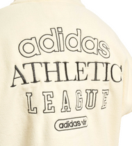 Adidas Sweatshirt Polarfleece Rückenlogo cropped Gr.32/34