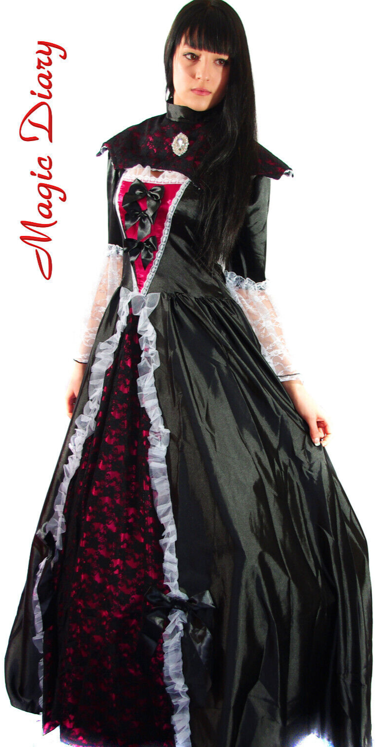 Faschingskostüm Karneval Gothic Vampir Dracula Gr.34/36