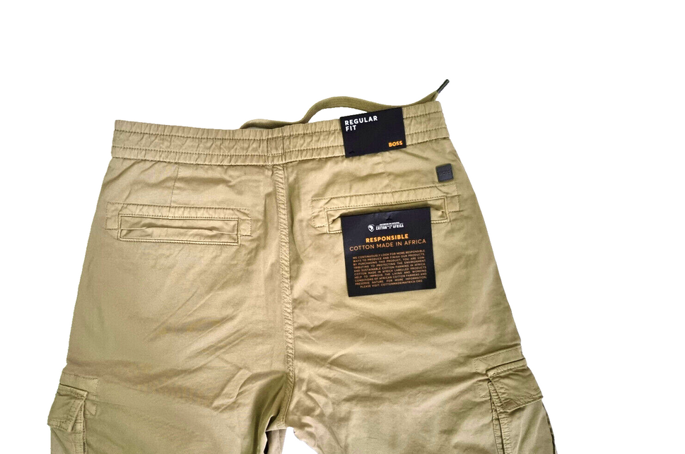 BOSS ORANGE Sisla Cargo Pants Baggy beige Gr.46