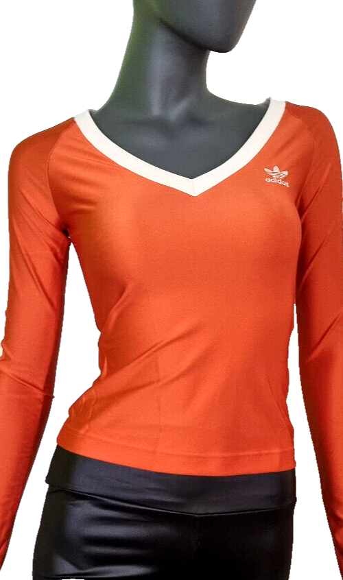 Adidas originals adicolor 70s Longsleeve glänzend stretch Gr.38/40