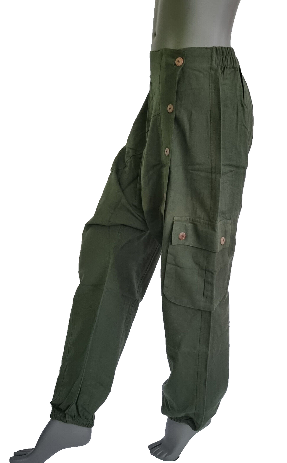 Haremshose Pumphose Aladinhose Pluderhose Yoga Goa Sarouel Baggy braun 34/36
