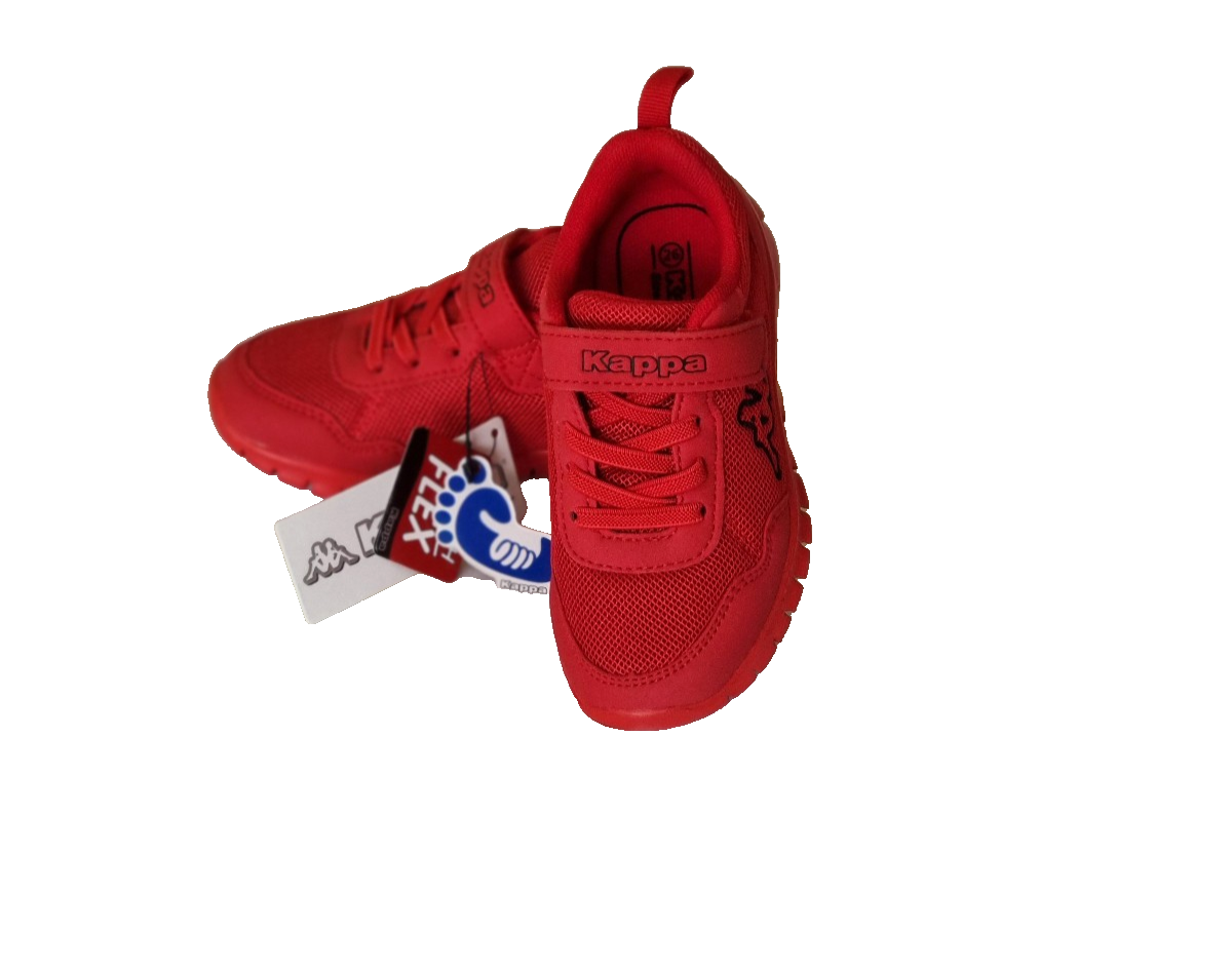 Kappa Mesh Kinder Sneaker rot Gr.29