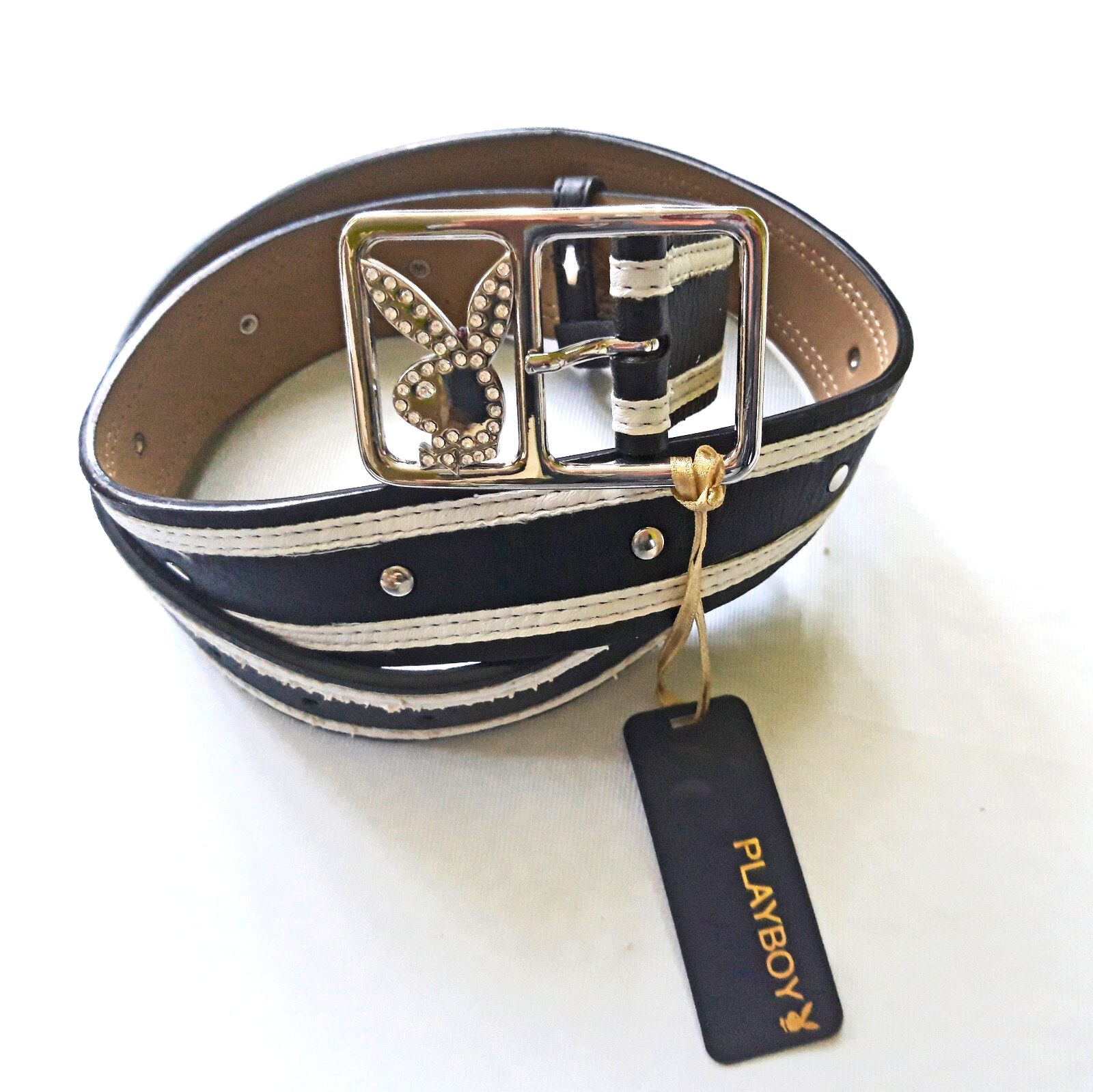 Playboy Gürtel mit Strass Gr.M