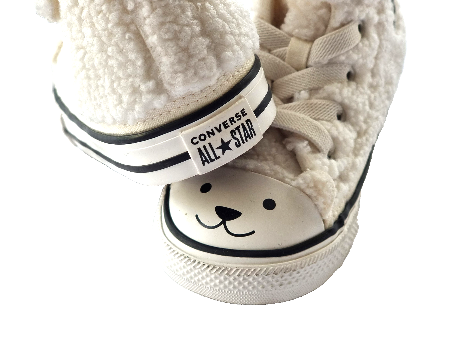 Converse Chucks Taylor Teddy offwhite Gr.25