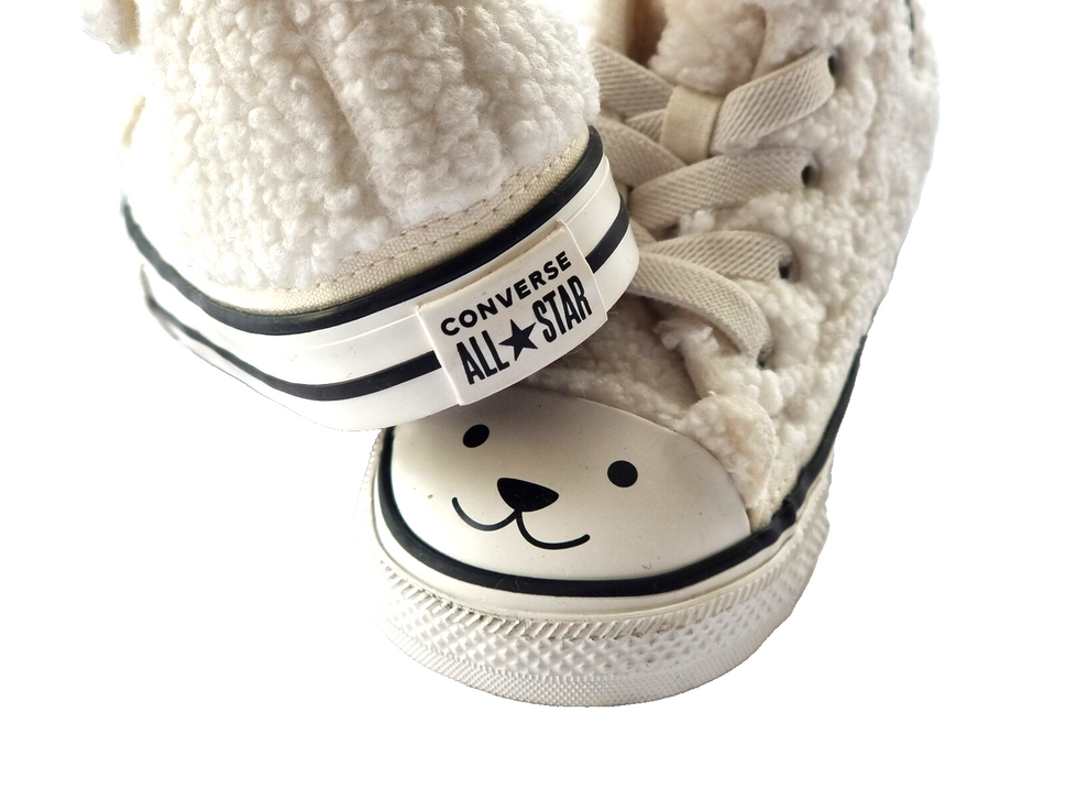 Converse Chucks Taylor Teddy offwhite Gr.25