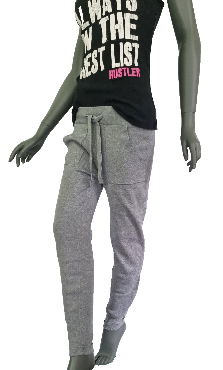 Aniston Feinstrick Hose Damen Schnürung camel Schlupfhose Jogger Kombitalent 44