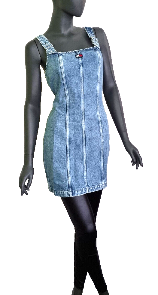Tommy Hilfiger Buckle Mini Dress Jeanskleid Gr.40