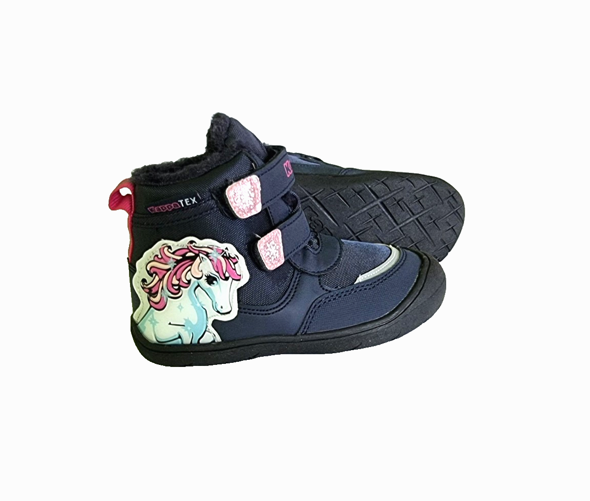 Kappa Einhorn Stiefel gefüttert Winterstiefel Boots blau pink Gr.27