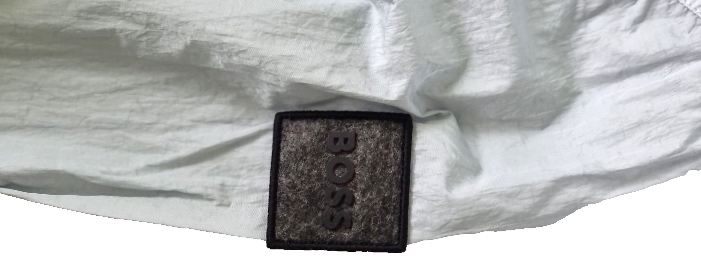 Boss Loony leichte Herren Hemdjacke Crash grau Größe M