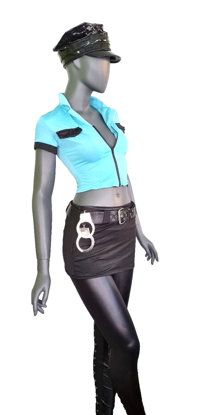 Faschingskostüm Polizistin Karneval Police City LAPD Gr.34/36