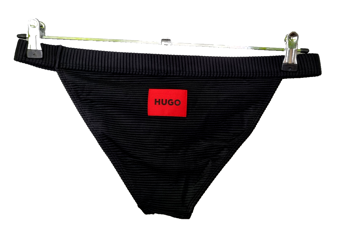 Hugo Boss Red Label Bikinihose Ripp schwarz rot Gr.L/40