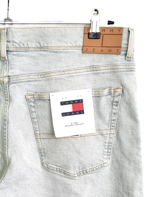 Tommy Hilfiger 5 pocket Jeans Ethan eisblau relaxed straight Gr. W36 L32