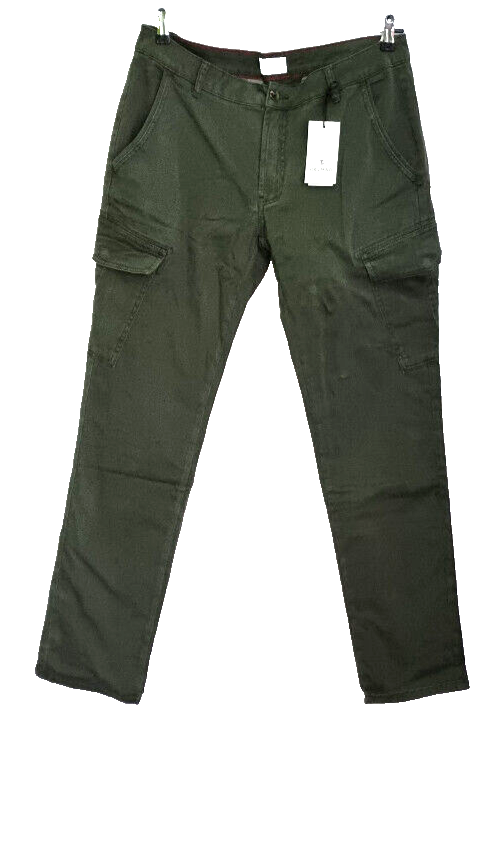Delmao Cargohose Herren oliv straight fit Gr.W36 L34