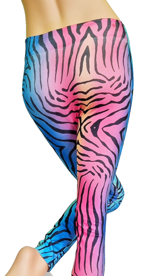 Leggings Zebra Rainbow multicolor Gr.34/36