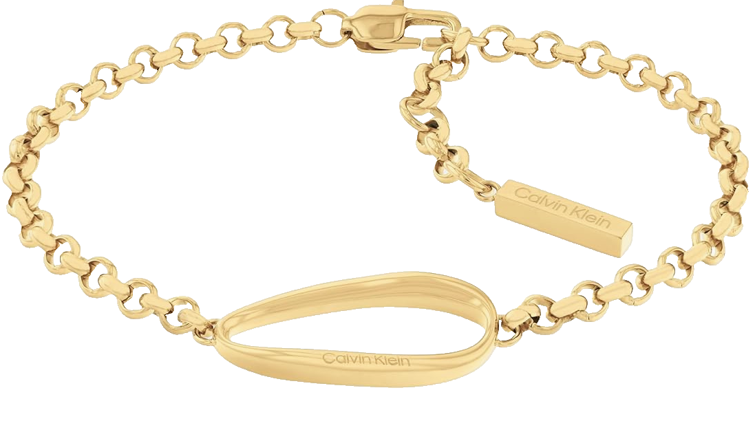 Calvin Klein Armband PLAYFUL ORGANIC SHAPES Collection Edelstahl