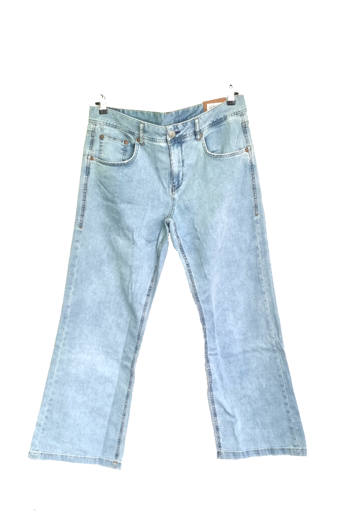 Herrlicher Jeans Edna Flared Jeans Wide Leg Gr.W33 L32