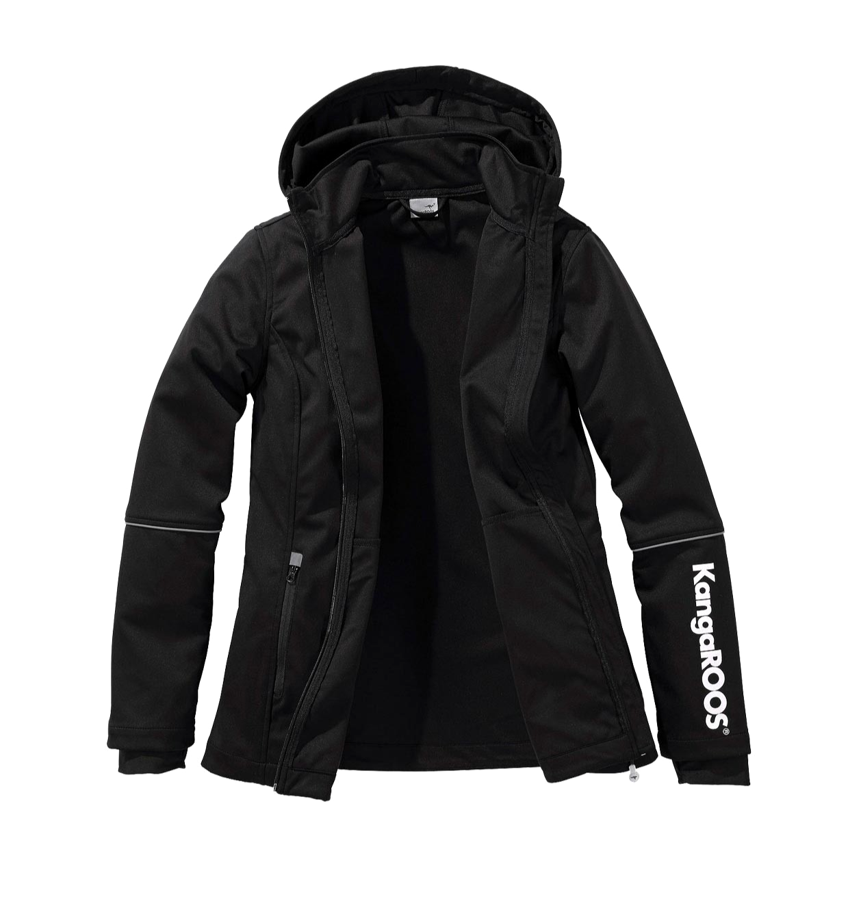 KangaROOS Softshelljacke Übergangsjacke schwarz Gr.40 - 50