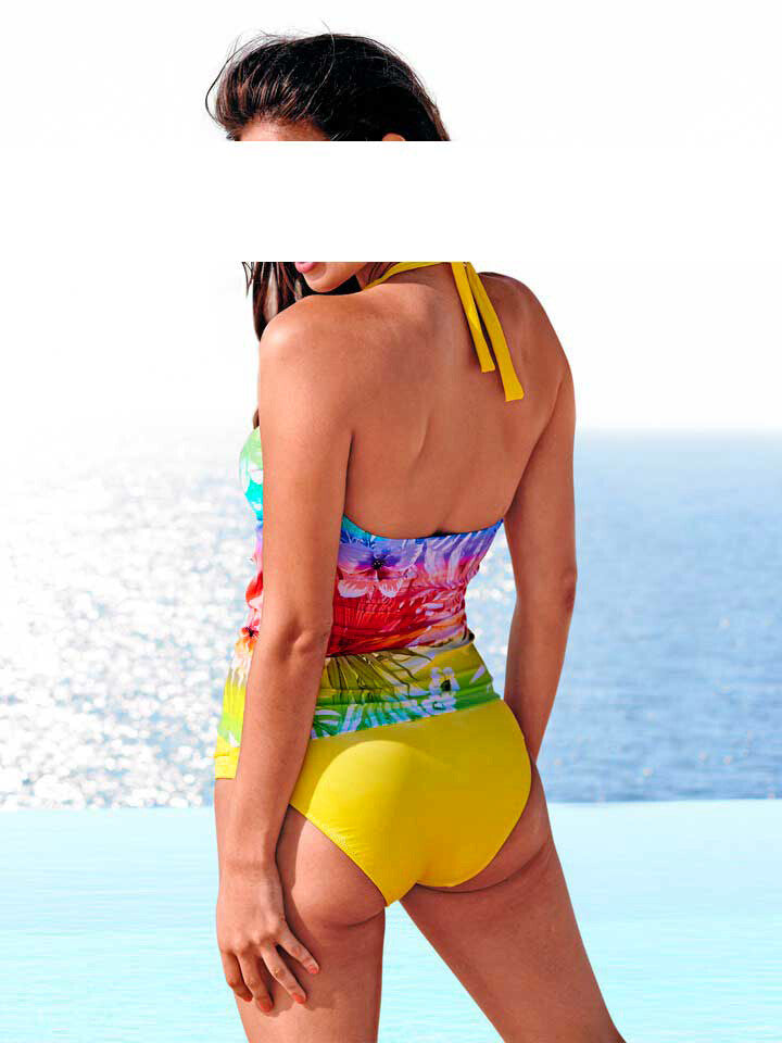 Tankini Rainbow Flower 2 Teiler Gr 34 C/D