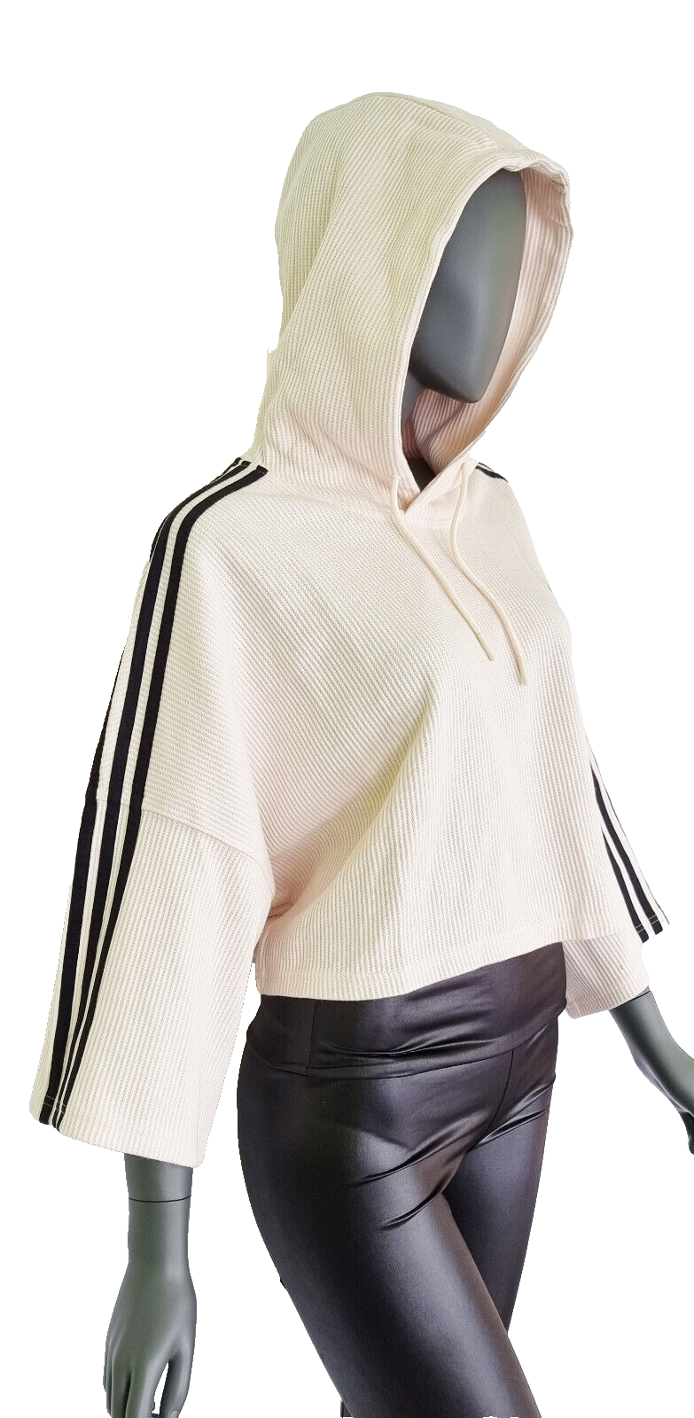 Adidas Sweatshirt IC5461 Cropped Hoodie Poncho Gr.40 L