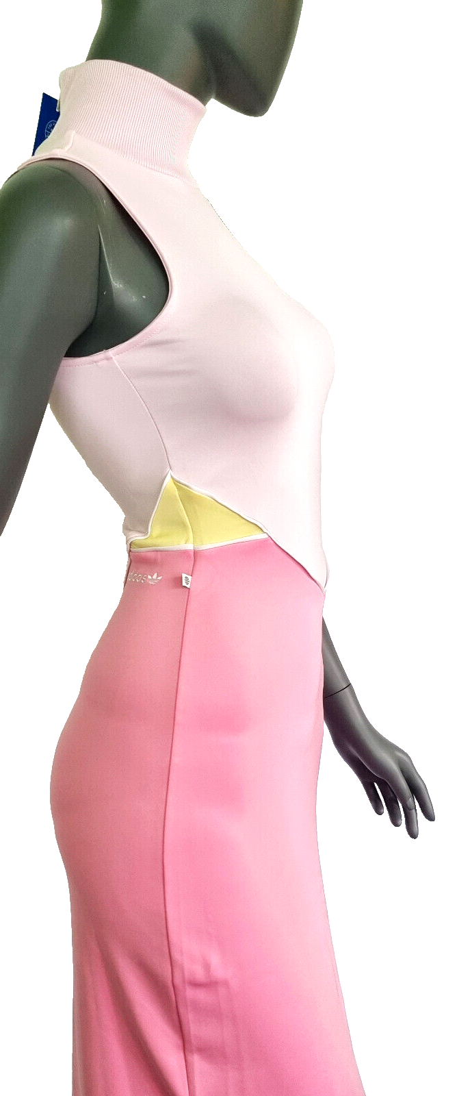 Adidas Originals Tank Dress Maxikleid IC5368 Rosa sportlich elegant Gr.S 36