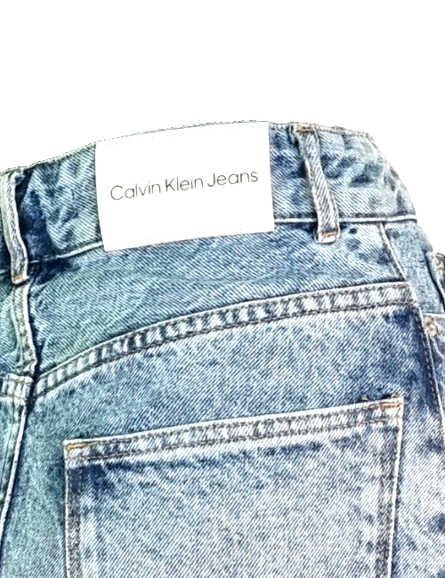 Calvin Klein Salt Pepper A-Linie Jeansrock highwaist Teen-Gr. 170 Damen Gr.36
