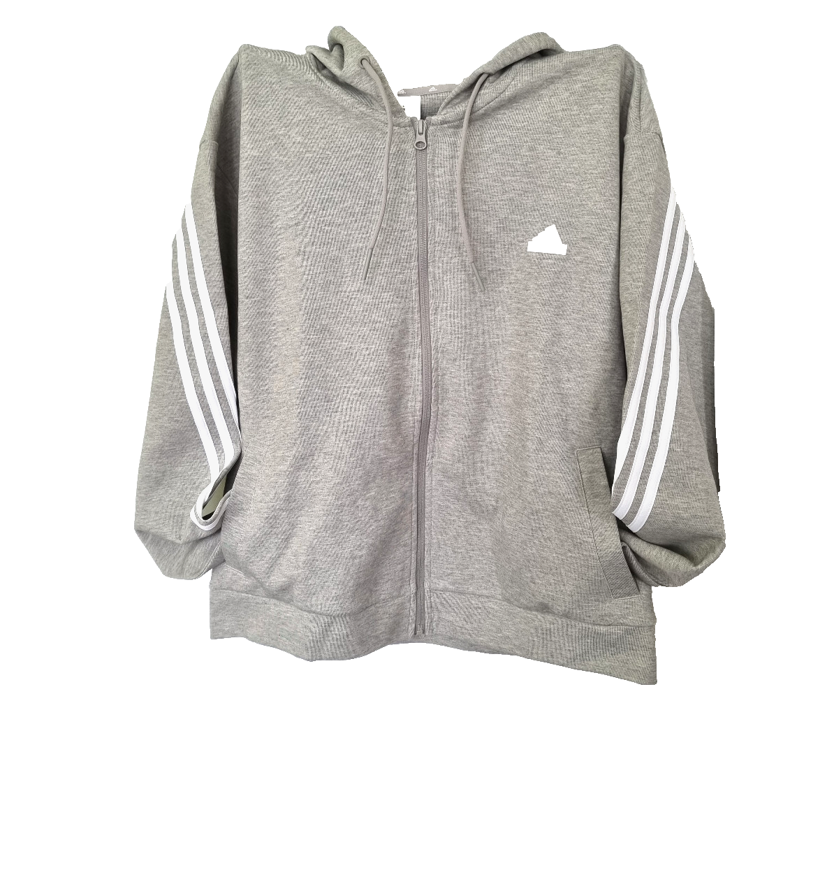 Adidas Damen Future Icons Sweatjacke grau Gr. 2XL