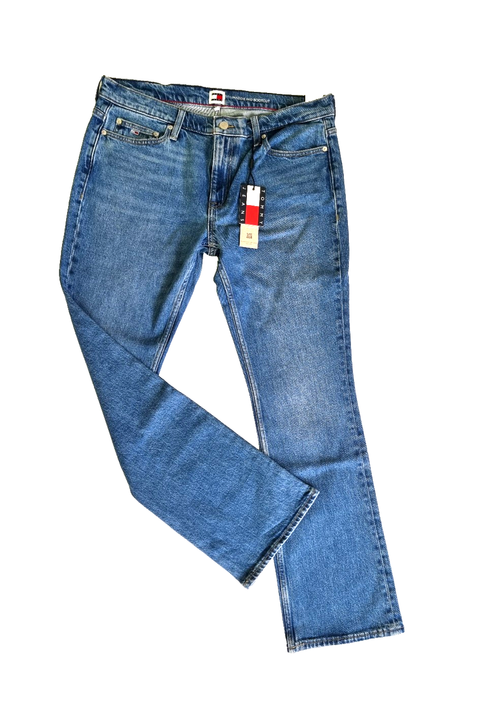 Tommy Hilfiger Maddie Bootcut Jeans mittelblau W34-L32