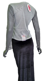 Bäres Netzshirt grau 2 tone Gr.34-38 freesize