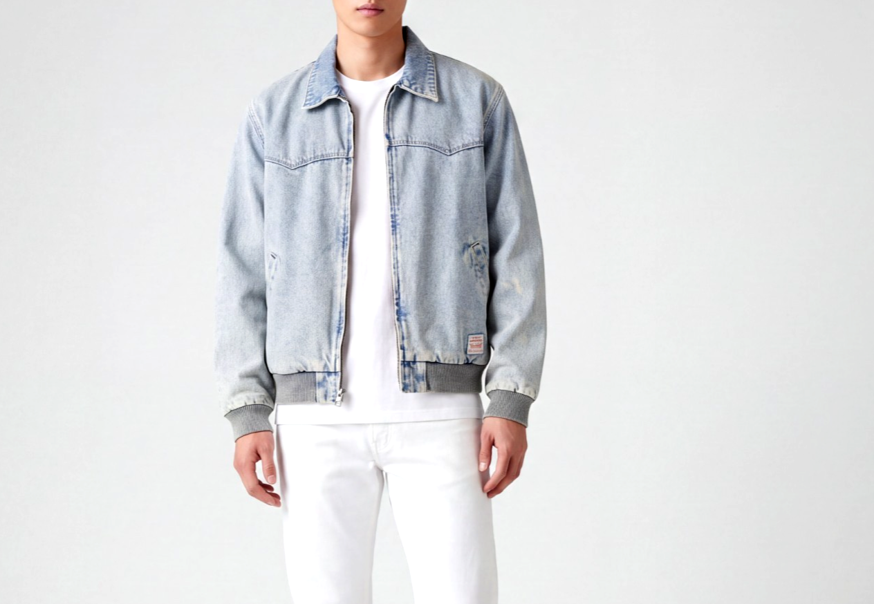 Levi's Herren Jeansjacke gefüttert Überangsjacke relaxed fit Gr.XL