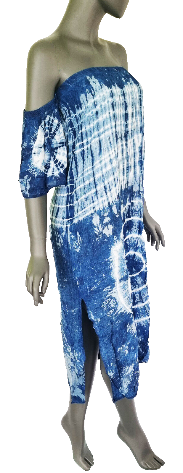 Batikkleid Kombitalent Tunika Rock Strandkleid Partylook Boho Hippie Gr.36-40