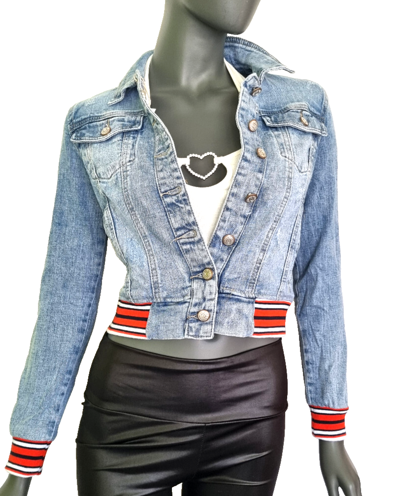 Gallop Slim Jacket Jeansjacke short cut Gr.34-36