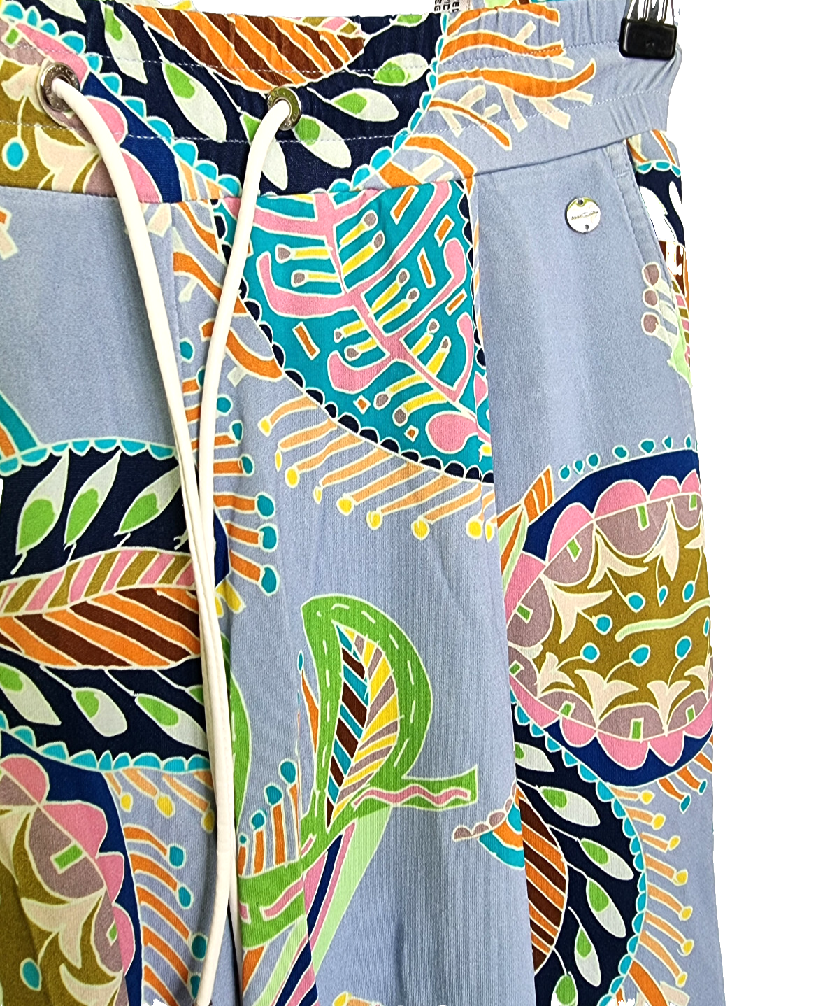 Marc Cain Stoffhose beach paisley - deep summer sky Gr.38