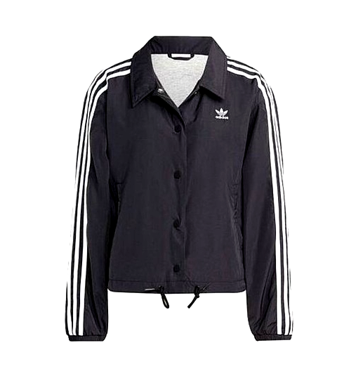 Adidas Damen Coach Jacket IC6090 schwarz leicht gefüttert Gr. 54/56
