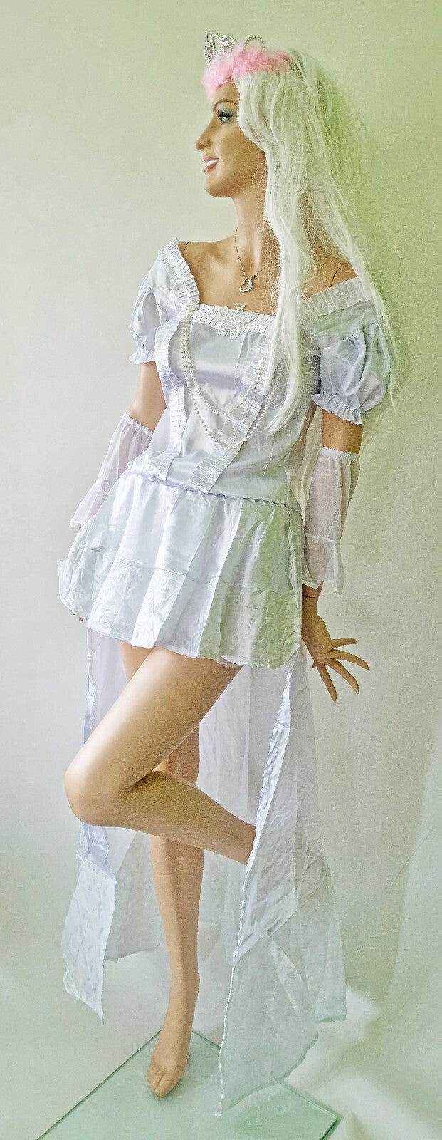 Faschingskostüm Karneval Schneekönigin Gr.38-40