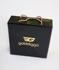 Golddigga Flügel Ohrringe Hänger Wings silber