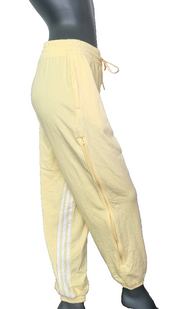 Adidas Sweathose Damen gelb weiss Gr. S 36/38