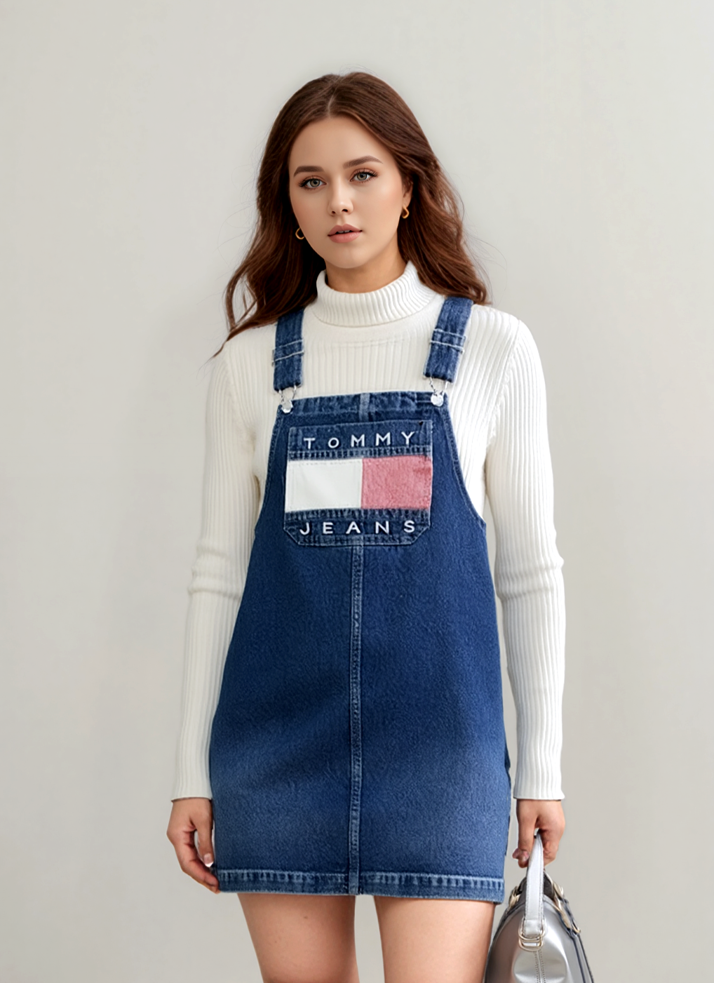 Tommy Hilfiger Jeanskleid pinafore Plus Size Gr.6XL