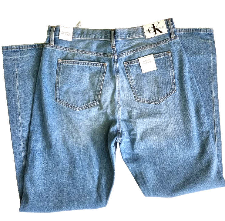 Calvin Klein Authentic Slim Straight blau Gr.W33 L32