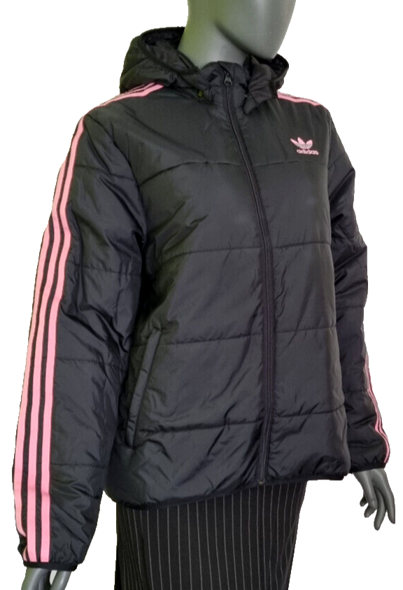 Adidas Winterjacke schwarz weiss Gr.Teens 176 / Damen 38 kl.40 Outdoor IL6076