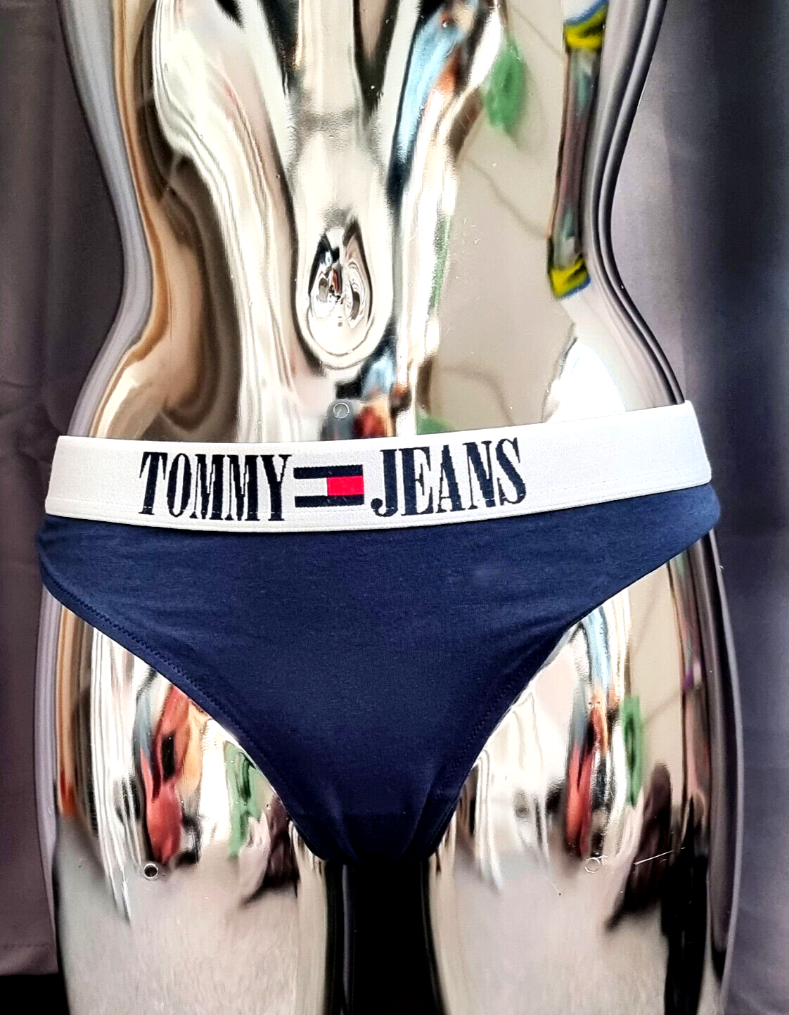 Tommy Hilfiger 3x Thongs Tanga Gr.L 40/42