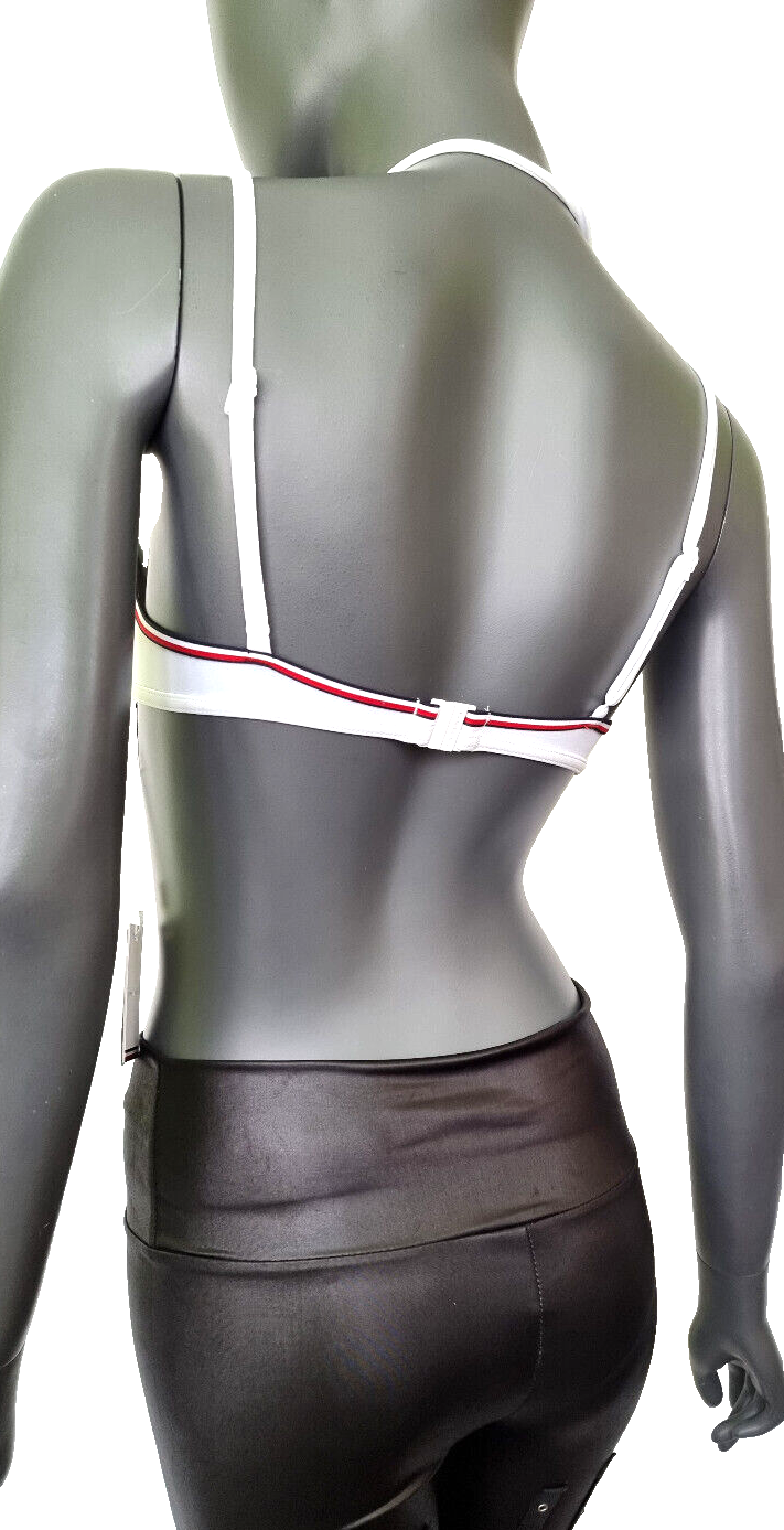 Tommy Hilfiger Bikini-Top Triangel global stripe Push UP Gr. S Cup A/B kl. C