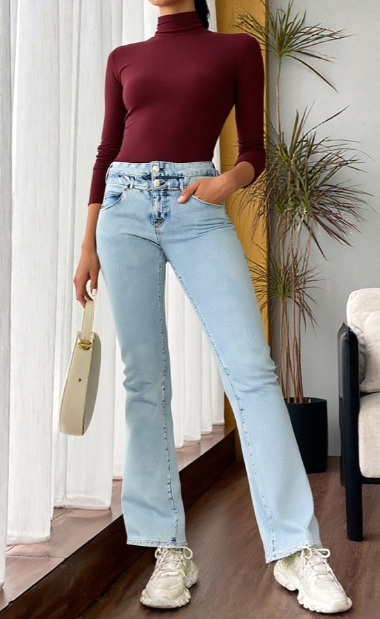 Herrlicher Jeans Paradieso Bootcut used look Gr.W32 L32