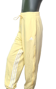 Adidas Sweathose Damen gelb weiss Gr. S 36/38