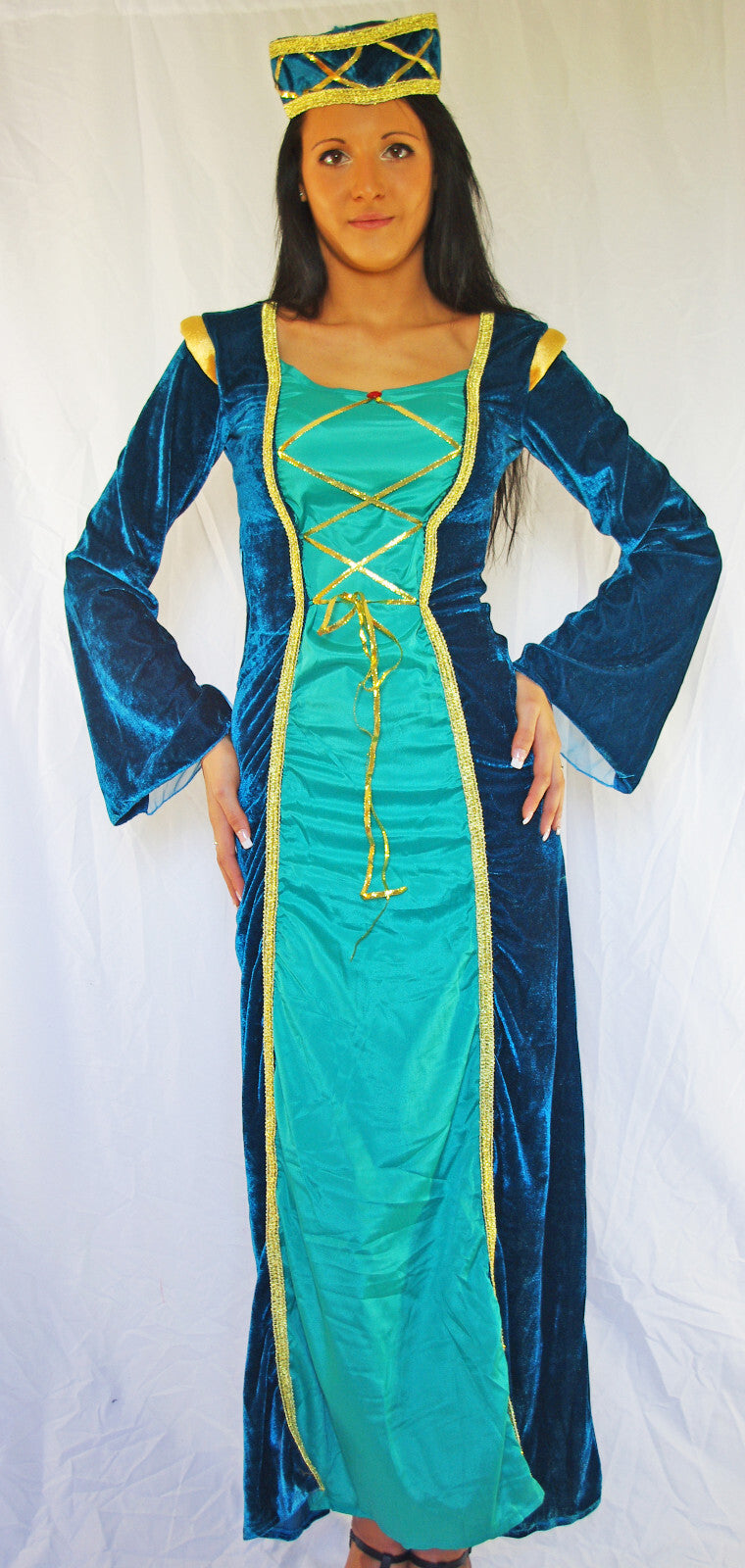 Medieval Kostüm Mittelalter Burgfräulein Gr.34-38 verschiedene Designs