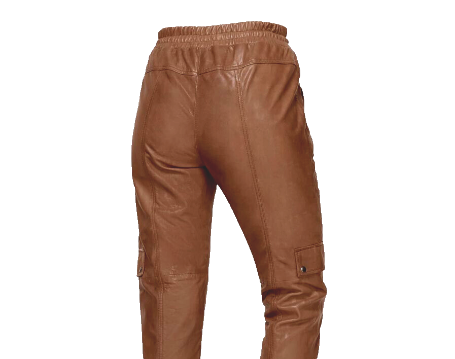 Cargo Lammnappa Lederhose cognac Gr.34-36