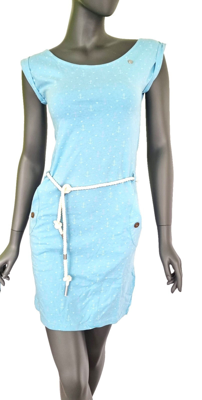 Ragwear Sommerkleid Tagg Marina Anker Strand Urlaub Gr. XS-XXL