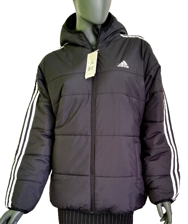 Adidas Winterjacke schwarz weiss Gr.Teens 176 / Damen 38 kl.40 Outdoor IL6076