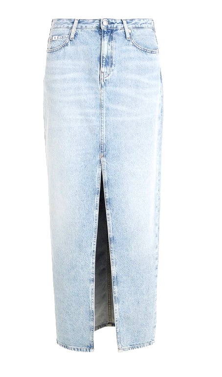 Calvin Klein Maxi Jeansrock hellblau Gr.W34